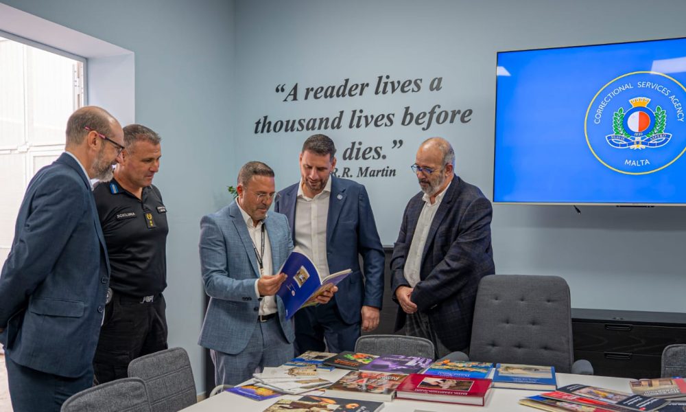 Transforming Lives, Page By Page: Heritage Malta Donates Books To Corradino Learning Hub